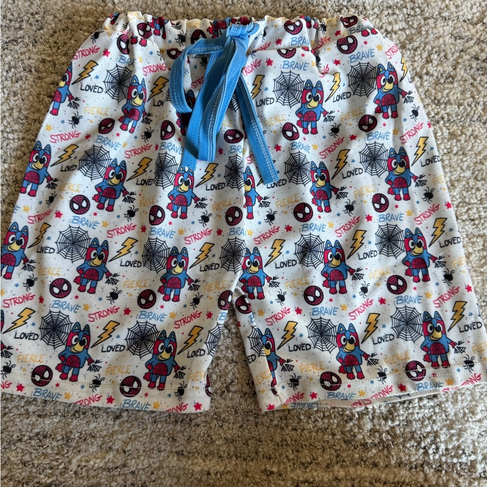 Spider-man bluy short